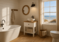 Badezimmer im Beachhouse-Stil