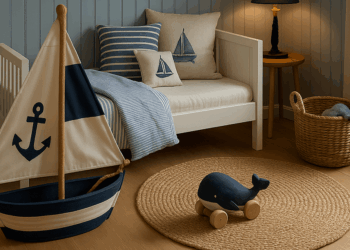 Kinderzimmer mit Meereswelt