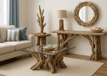 Möbel und Wohnobjekte aus Treibholz